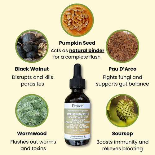 Black Walnut Wormwood Parasite Cleanser